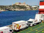 Mudanzas marítimas en camion a baleares ibiza removals on ferry to mallorca
