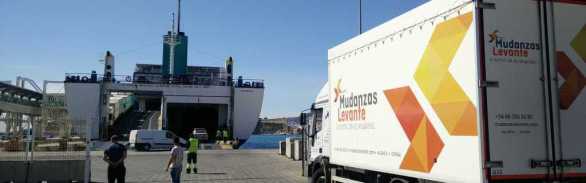 Mudanzas marítimas en camion a baleares ibiza removals on ferry to mallorca